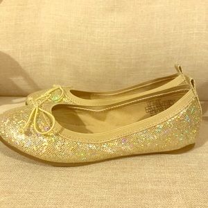 Little girls ballet flats NWOT
